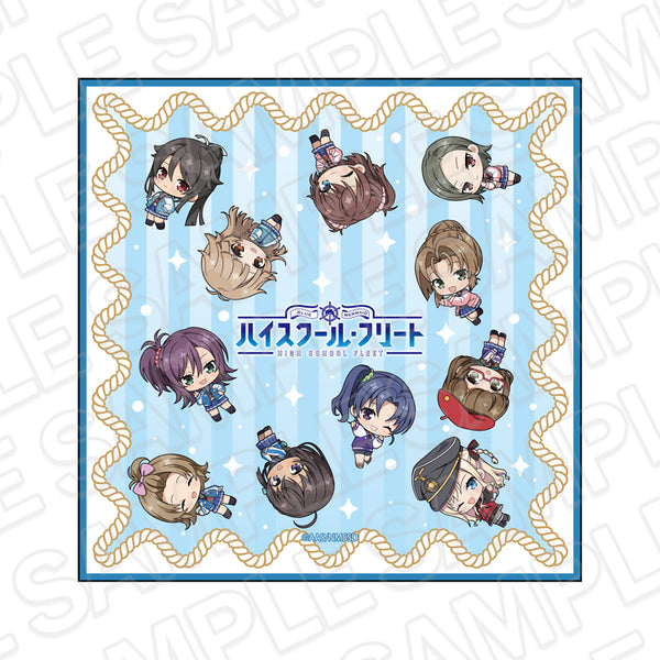 『ハイスクール・フリート』ミニタオル C 10th Anniversary ミニキャラ ver.