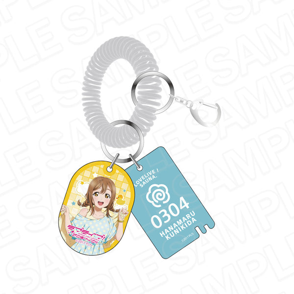 『ラブライブ!サンシャイン!!』銭湯風アクリルキーホルダー 国木田花丸 サウナ ver.