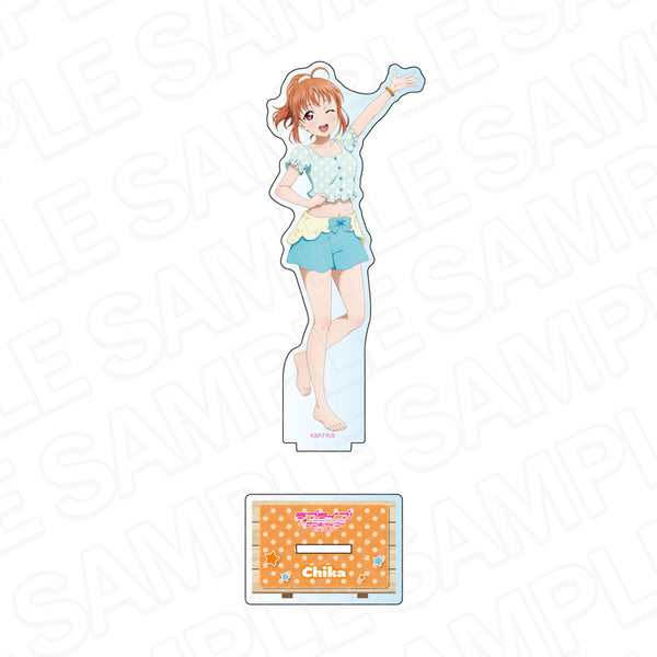 "Love Live! Sunshine!!" Acrylic Figure: Chika Takami (Sauna Ver.)
