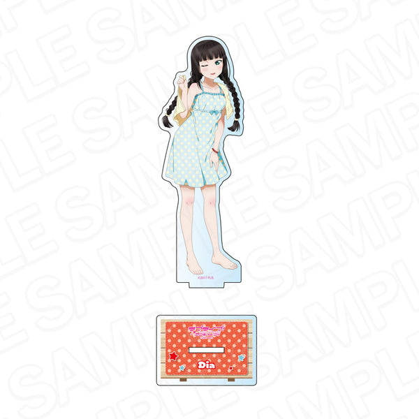 『ラブライブ!サンシャイン!!』アクリルフィギュア 黒澤ダイヤ サウナ ver.
