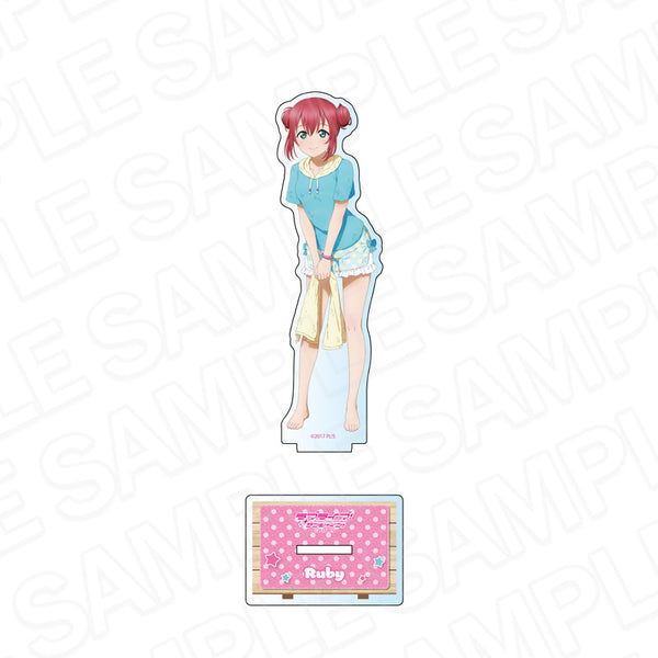 "Love Live! Sunshine!!" Acrylic Figure: Ruby Kurosawa - Sauna Ver.