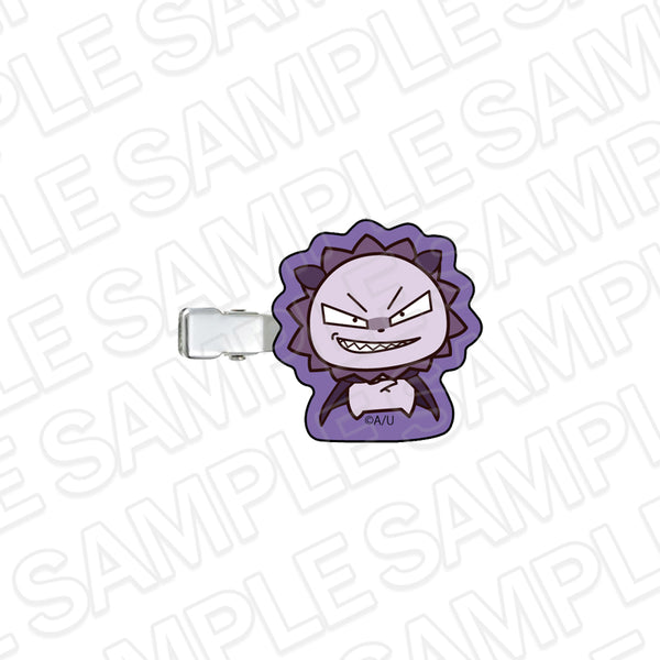 "Aopanda" Acrylic Hair Clip—Dark Speaker