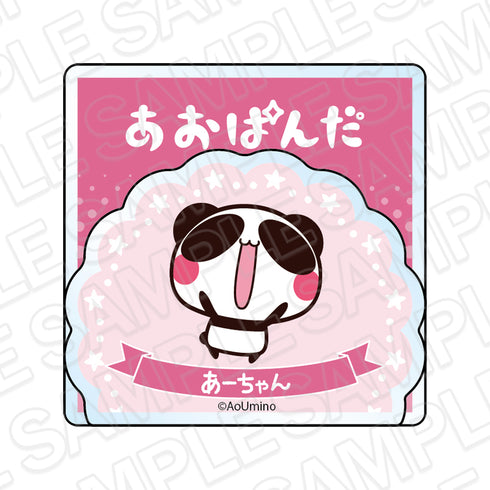 《藍熊貓》壓克力便條夾 阿醬