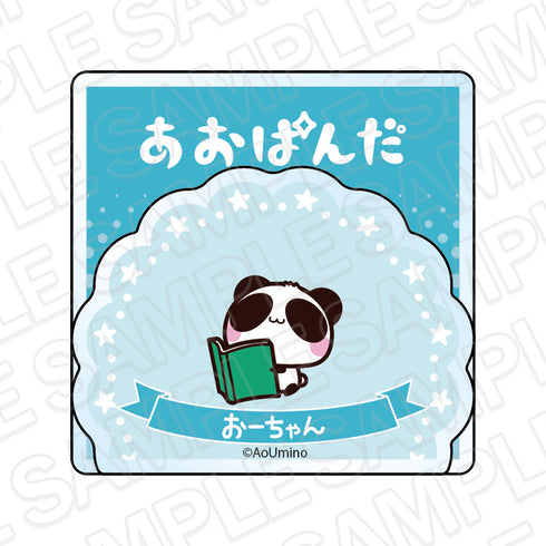 《藍熊貓》壓克力便條夾 小歐