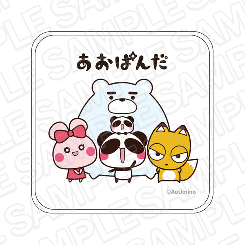 《藍熊貓》迷你毛巾 好朋友