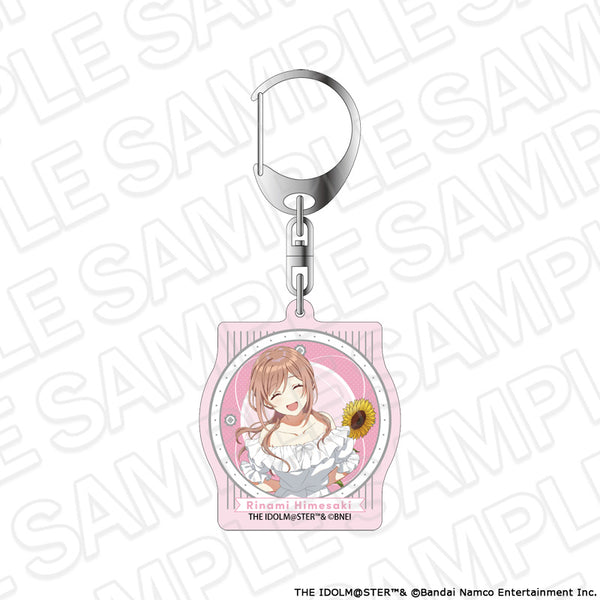 『学園アイドルマスター』オーロラアクリルキーホルダー 姫崎莉波 sunflower ver.
