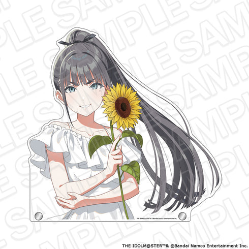 『学園アイドルマスター』特大ダイカットアクリルボード 雨夜 燕 sunflower ver.