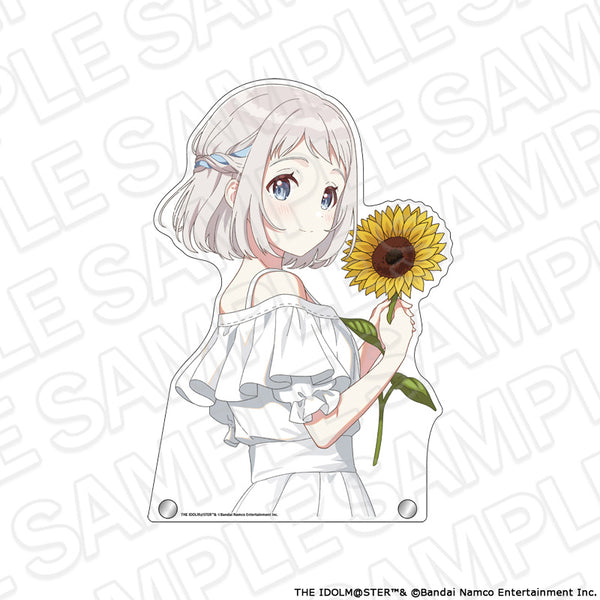 『学園アイドルマスター』特大ダイカットアクリルボード 葛城リーリヤ sunflower ver.