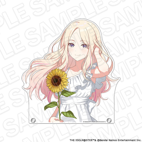 『学園アイドルマスター』特大ダイカットアクリルボード 十王星南 sunflower ver.