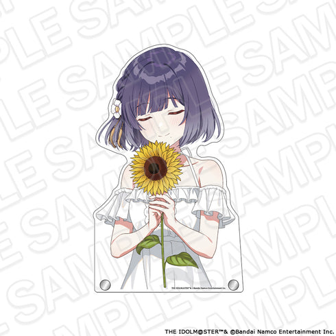 『学園アイドルマスター』特大ダイカットアクリルボード 秦谷美鈴 sunflower ver.