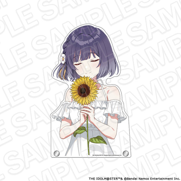『学園アイドルマスター』特大ダイカットアクリルボード 秦谷美鈴 sunflower ver.