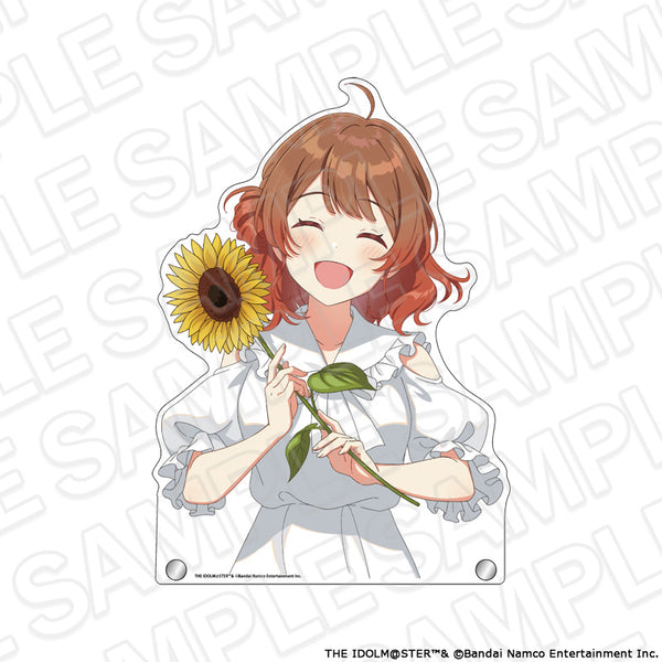 『学園アイドルマスター』特大ダイカットアクリルボード 花海佑芽 sunflower ver.