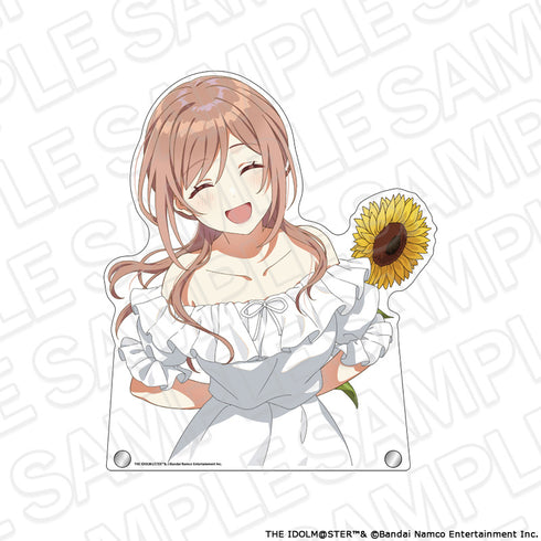 『学園アイドルマスター』特大ダイカットアクリルボード 姫崎莉波 sunflower ver.