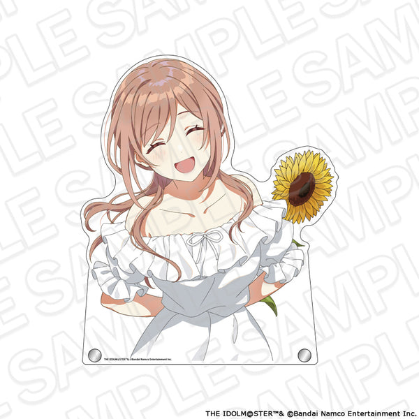 『学園アイドルマスター』特大ダイカットアクリルボード 姫崎莉波 sunflower ver.