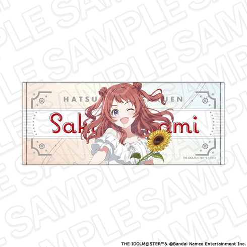 『学園アイドルマスター』フェイスタオル 花海咲季 sunflower ver.