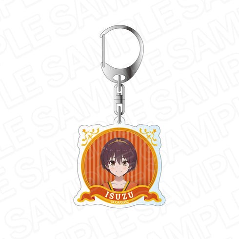 "Grow Up Show ~The Sunflower Circus Troupe~" Acrylic Keychain: Isuzu Igo