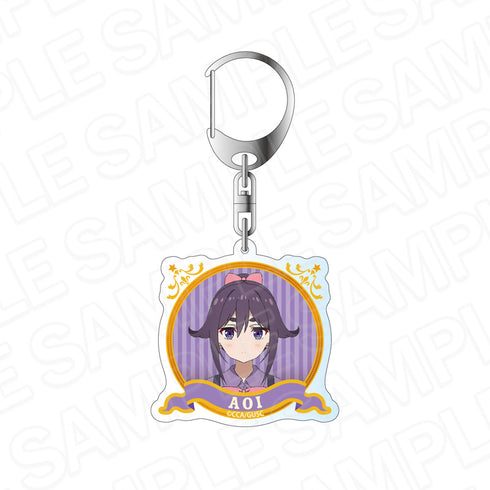 "Grow Up Show ~The Sunflower Circus Troupe~" Acrylic Keychain: Aoi Yura