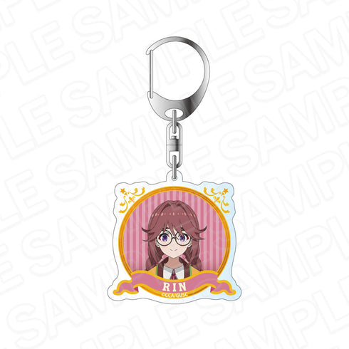 "Grow Up Show ~The Sunflower Circus Troupe~" Acrylic Keychain: Rin Mamiya