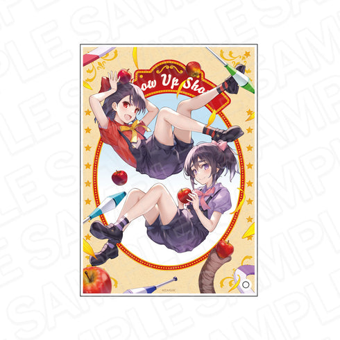 "Grow Up Show ~The Sunflower Circus Troupe~" Mini Acrylic Art: Aoi & Akane