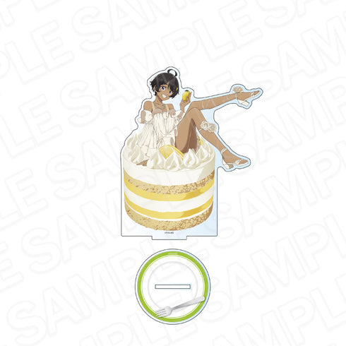 "There Are Too Many Losing Heroines!" Large Acrylic Stand: Yaki-Shio Lemon 2nd Anniversary Sweets Ver.