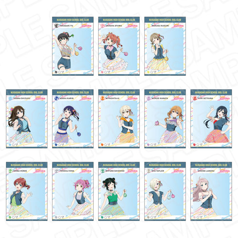 "Love Live! Nijigasaki Academy School Idol Club" Social Media-Style Clear Snaps: Water Balloon Ver. Set
