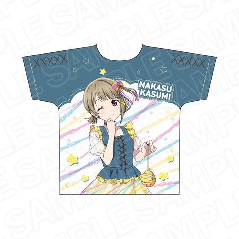 『ラブライブ!虹ヶ咲学園スクールアイドル同好会』フルグラフィックTシャツ 中須かすみ 水風船 ver.