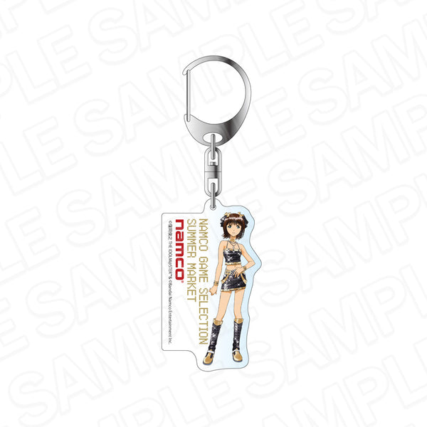 "Namco Game Selection Summer Market" Acrylic Keychain: The Idolmaster