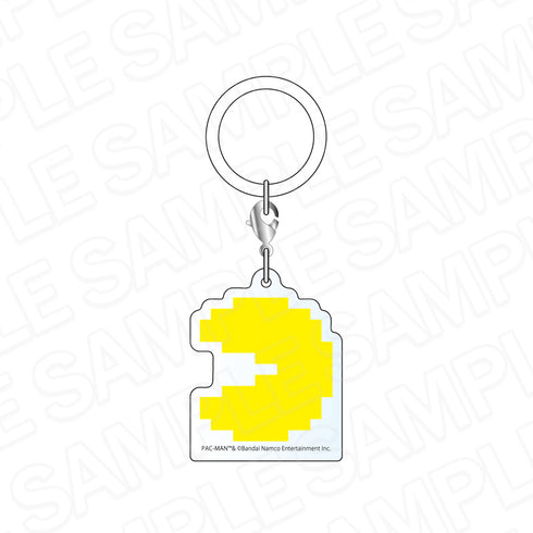 "Namco Game Selection Summer Market" Acrylic Bookmark Charm: Pac-Man