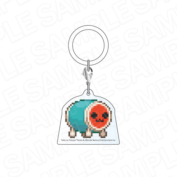 "Namco Game Selection Summer Market" Acrylic Bookmark Charm: Taiko no Tatsujin