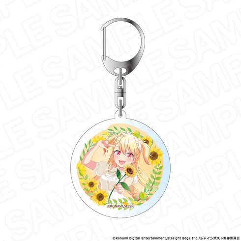 『シャインポスト』オーロラアクリルキーホルダー 聖舞 理王 sunflower ver.