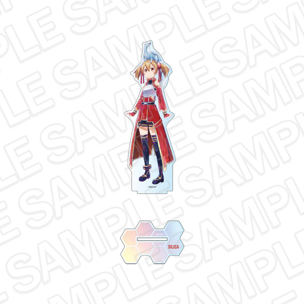 "Sword Art Online" Large Acrylic Stand: Silica (Crayon Painting Ver.)