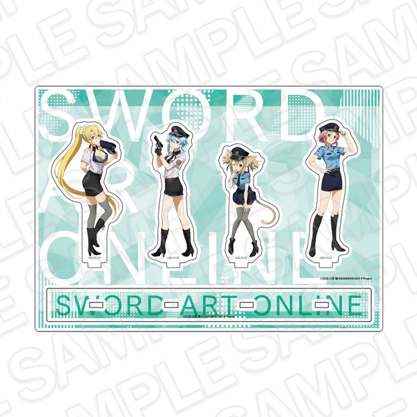 "Sword Art Online" Acrylic Diorama: Police Version