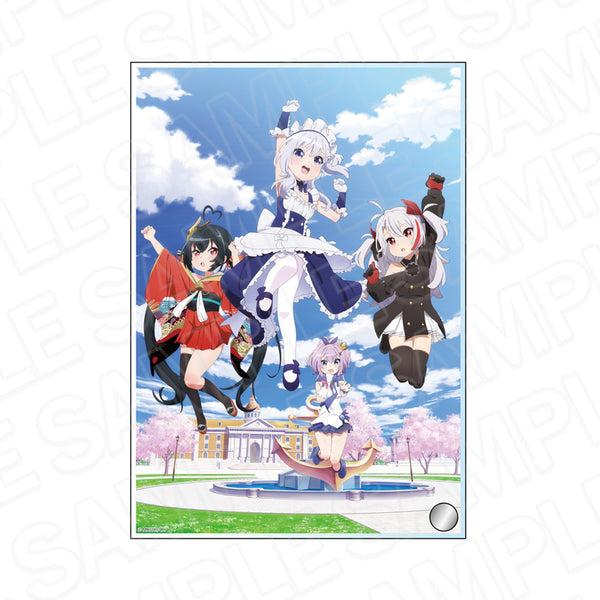 『アズールレーン びそくぜんしんっ!にっ!!』ミニアクリルアート エイプリルフール ver.