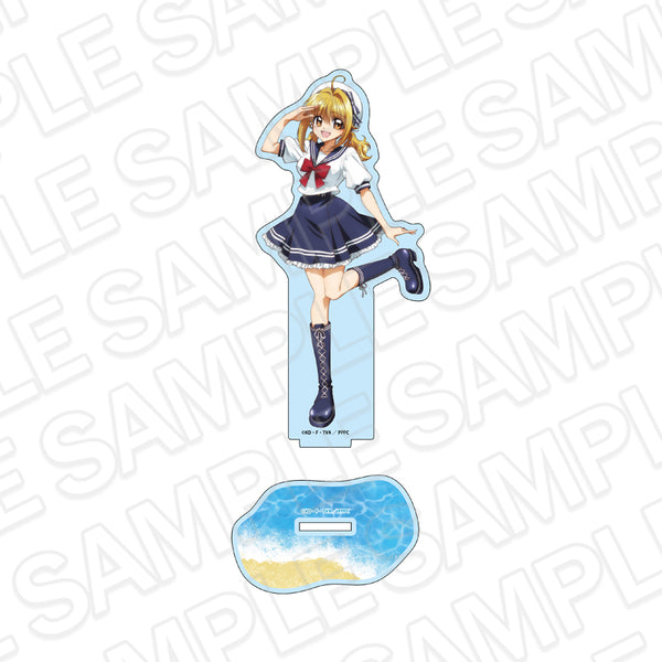 『マーメイドメロディー ぴちぴちピッチ』ホログラムアクリルフィギュア 七海 るちあ マリンルック ver.
