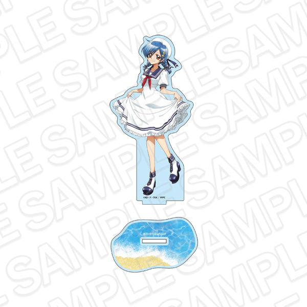 『マーメイドメロディー ぴちぴちピッチ』ホログラムアクリルフィギュア 宝生 波音 マリンルック ver.