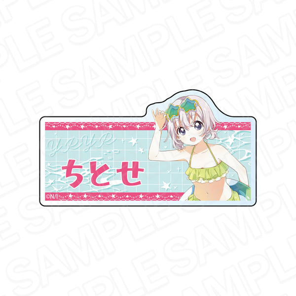 『ゆるゆり』アクリルネームバッジ 池田千歳 水着 ver.