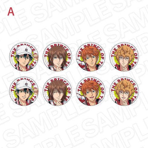 《新網球王子》徽章(隨機)Face Collection A 套組
