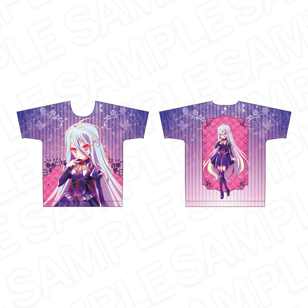 『ノーゲーム・ノーライフ』フルグラフィックTシャツ 白 ボンテージ ver.
