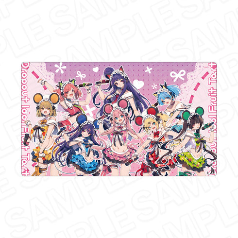 "Ochikobore Fruit Tart" Rubber Desk Mat: 10th Anniversary Animal Sailor Ver.