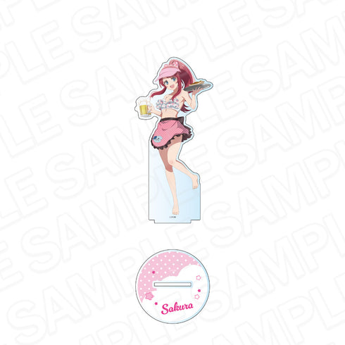 "Zombieland Saga: Yumeginga Paradise" Large Acrylic Stand: Sakura Minamoto - "Eternal Summer Beach House" Ver.
