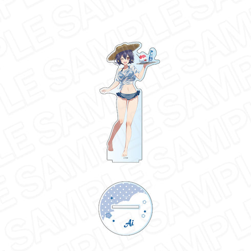 "Zombieland Saga: Yumeginga Paradise" Large Acrylic Stand: Ai Mizuno - Eternal Summer Beach House Ver.
