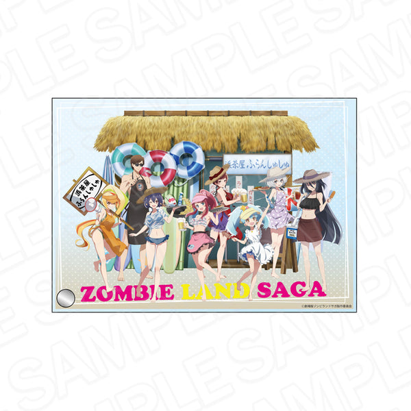 『ゾンビランドサガ ゆめぎんがパラダイス』ミニアクリルアート 常夏海の家 ver.