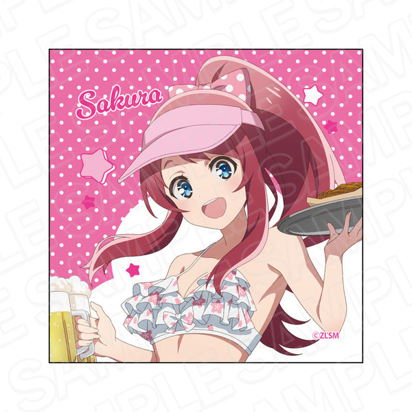 『ゾンビランドサガ ゆめぎんがパラダイス』マイクロファイバー 源さくら 常夏海の家 ver.