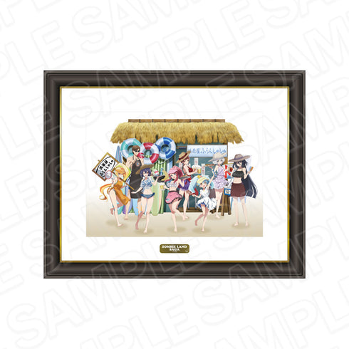 『ゾンビランドサガ ゆめぎんがパラダイス』メモリアルアート 常夏海の家 ver.
