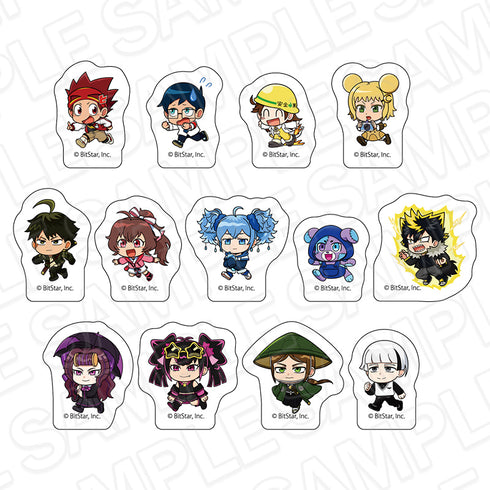 "Hiro-tama! Hiro-kun" Flake Stickers