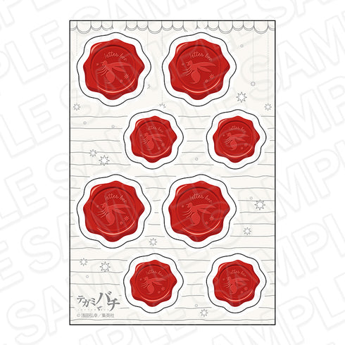 『テガミバチ』シーリングスタンプ風シール