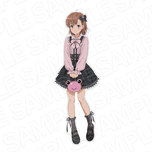 "A Certain Scientific Railgun T" Extra-Large Die-Cut Mat: Mikoto Misaka, Subculture Fashion Ver.