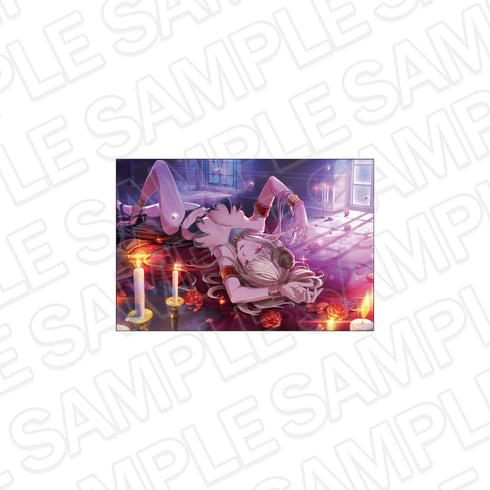 『2.5次元の誘惑 天使たちのステージ』フェイスタオル 【常闇に咲く艶華】ラスタロッテ(魔乳サキュバス) 羽生まゆり