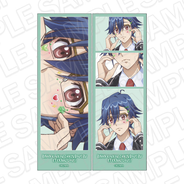 『美男高校地球防衛部ETERNAL LOVE!』フォトグレイ風ステッカーセット 鬼怒川 熱史 プリントシール風 ver.