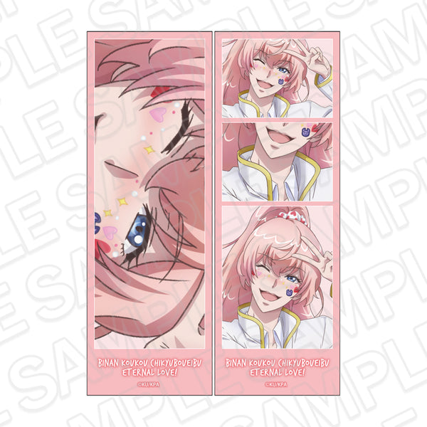 "Handsome High School Earth Defense Club: ETERNAL LOVE!" Photo-Gray-Style Sticker Set: Akuya Gero (Print-Sticker-Style Ver.)
